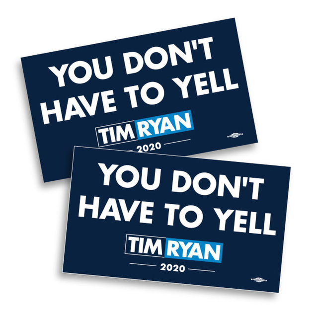 Illustration for article titled Why Is Tim Ryan's 2020 Campaign Selling 'Namaste, America' Shirts?